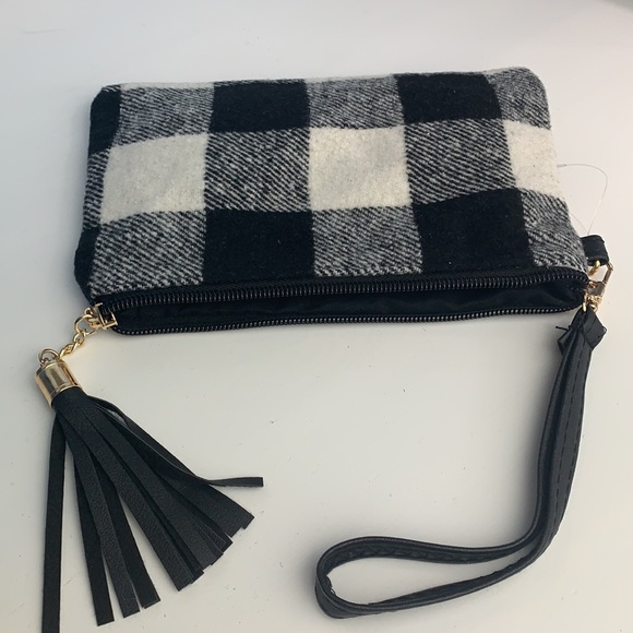 Buffalo Check Wallet Clutch Bag - Picture 4 of 5